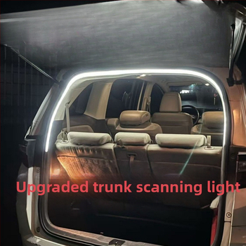 E5G uus voolava vee universaalne pakiruumi skaneerimise meeleoluvalgustus, tagaluugi valgustus, voolava vee tule tervituskomplekt