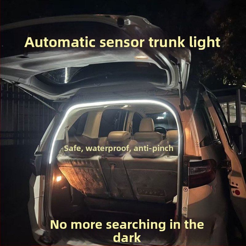 E5G uus voolava vee universaalne pakiruumi skaneerimise meeleoluvalgustus, tagaluugi valgustus, voolava vee tule tervituskomplekt