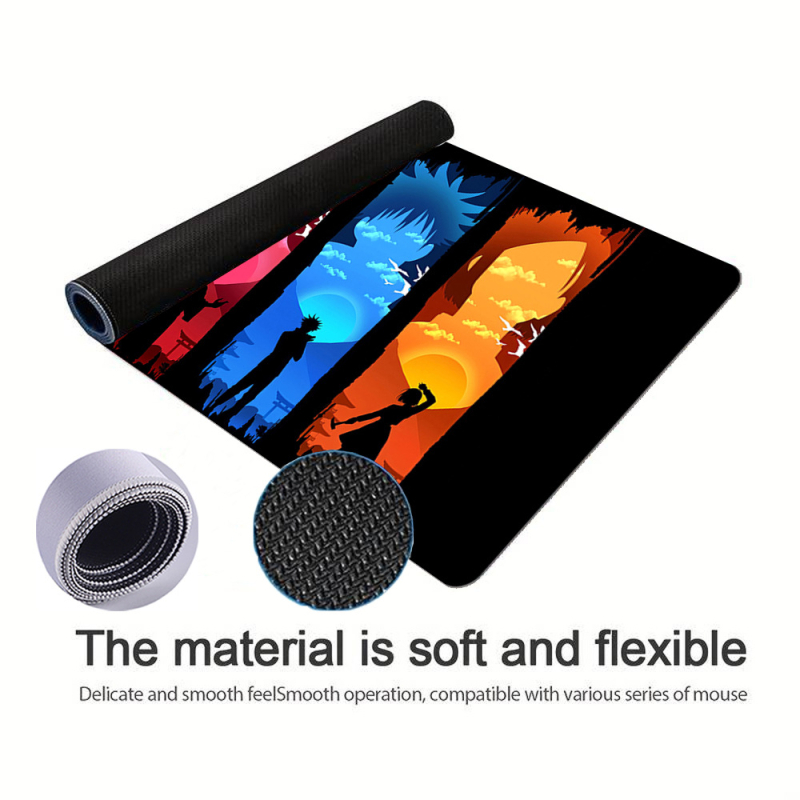 Dropshipping + īpaši ātra piegāde, īpaši liels neslīdošs gumijas paklājiņš, kas neslīd apkārt - sabiezināts fluorescējošs peles paklājiņš