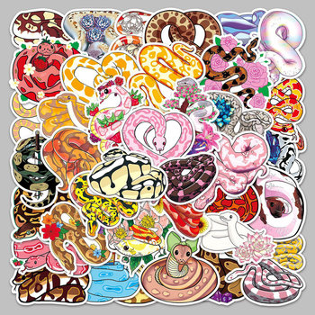 50 värvilist maokleepsu, kaksteist sodiaagimadu, koomiksikujutisega dekoratiivsed käe-, märkmiku- ja telefonikoti veekindlad kleebised