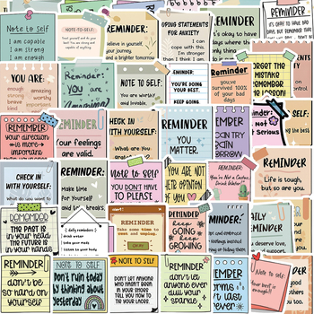 50 meeldetuletust Post-it märkmepaberite seeria Graffiti kleebised Kitarri märkmik Pagas Tee-ise Veekindel Piiriülene Partii