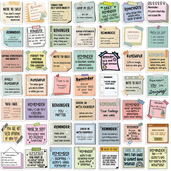 50 meeldetuletust Post-it märkmepaberite seeria Graffiti kleebised Kitarri märkmik Pagas Tee-ise Veekindel Piiriülene Partii