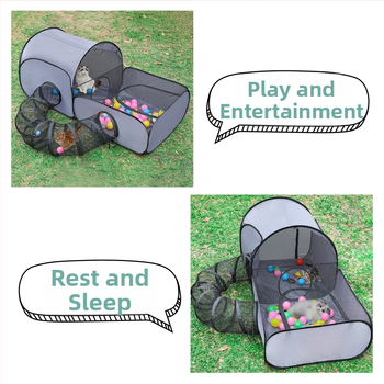 Νέα τσάντα γάτας 2025, φορητό κλουβί γάτας και σκύλου, κουτί γάτας, φορητή διαγώνια επεκτεινόμενη μεγάλη τσάντα κατοικίδιων, προσαρμογή