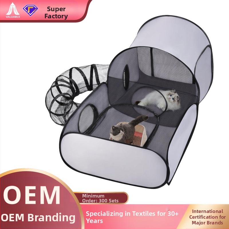2025 Nova torba za mačke, prijenosni kavez za mačke i pse, kutija za mačke, prijenosna dijagonalna ekspanzija, velika torba za kućne ljubimce, prilagođavanje