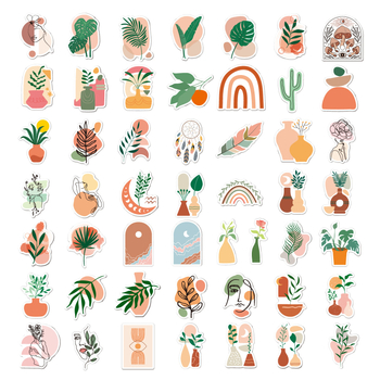 Piiriülesed 100 boheemlaslikku kleebist, väikesed värsked graffiti kohvrid, rula, külaliskunsti kleebised