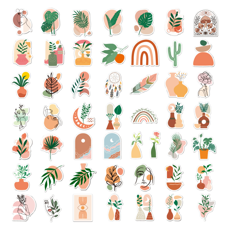 Piiriülesed 100 boheemlaslikku kleebist, väikesed värsked graffiti kohvrid, rula, külaliskunsti kleebised