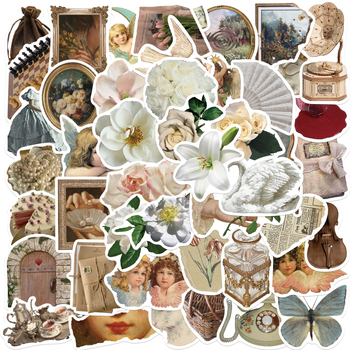 50 retro stiilis käsitsi konto graffiti kleebist kitarri märkmiku pagasi isetegemise veekindlad kleebised piiriülene hulgimüük