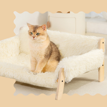 Ξύλινη φωλιά κατοικίδιων, χειμωνιάτικο ζεστό σπιτάκι σκύλου, σπιτάκι γάτας, χαλάκι κατοικίδιων, καναπές-κρεβάτι κατοικίδιων, αφαιρούμενο και πλενόμενο ζεστό κρεβάτι κατοικίδιων