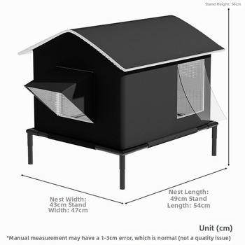 Φωλιά γάτας με τις καλύτερες πωλήσεις στο Amazon, ιγκλού εξωτερικού χώρου, μονωμένη φωλιά γάτας, πτυσσόμενο κλουβί γάτας, αδιάβροχο σπίτι για γάτες, αδιάβροχη φωλιά γάτας και σκύλου