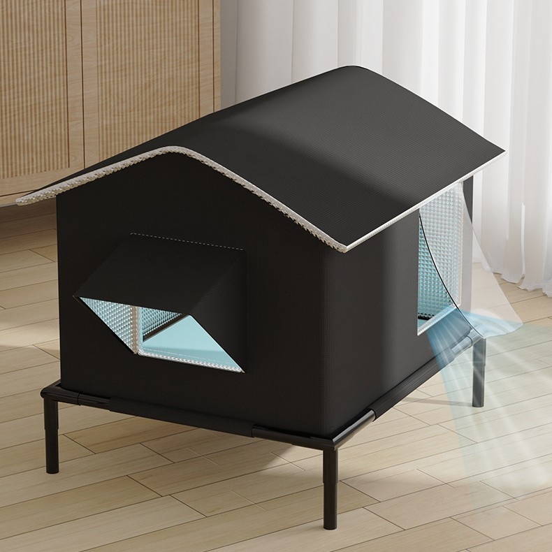 Az Amazon legkelendőbb macskafészke, kültéri Iglu, szigetelt macskafészek, összecsukható macskaketrec, macska, esőálló ház, esőálló macska- és kutyafészek