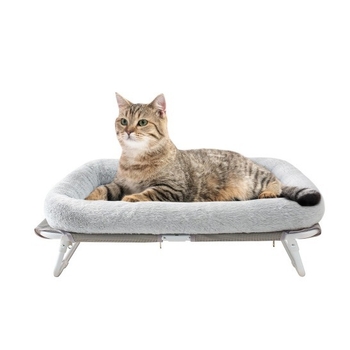 Διασυνοριακό Χονδρικό Μεταλλικό Πλαίσιο Πλενόμενο Κάλυμμα Ελεύθερης Στάσης Καρεκλάκι Φαγητού Πτυσσόμενο Υπερυψωμένο Κρεβάτι Γάτας