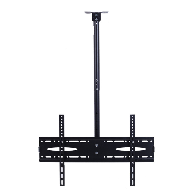 14-70 инчова универсална закачалка за телевизор с екран, въртяща се таванна скоба, височината на която може да се удължи, за показване на рекламна машина