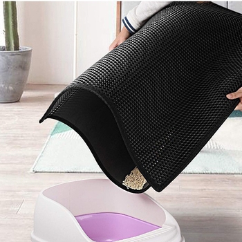 Pet Eva Φιλικό προς το περιβάλλον Διπλής στρώσης κηρήθρα με αντιδιαρροές Αδιάβροχο αντιδιαρροϊκό αντιγρατσουνιστικό χαλάκι άμμου γάτας ανθεκτικό στη φθορά Άμεσες πωλήσεις από τον κατασκευαστή