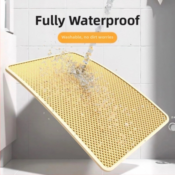 Pet Eva Φιλικό προς το περιβάλλον Διπλής στρώσης κηρήθρα με αντιδιαρροές Αδιάβροχο αντιδιαρροϊκό αντιγρατσουνιστικό χαλάκι άμμου γάτας ανθεκτικό στη φθορά Άμεσες πωλήσεις από τον κατασκευαστή