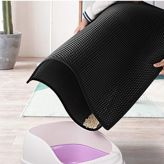 Lemmikloomade Eva keskkonnasõbralik kahekihiline kärgstruktuuriga lekkekindel veekindel lekkekindel kriimustuskindel kulumiskindel kassiliivamatt tootja otsemüük