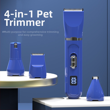Tehase otsemüük Professionaalne lemmikloomade hoolduskomplekt Elektriline lemmikloomade lõikur Lemmikloomade neli-ühes komplekt Piiriülene tarnimine