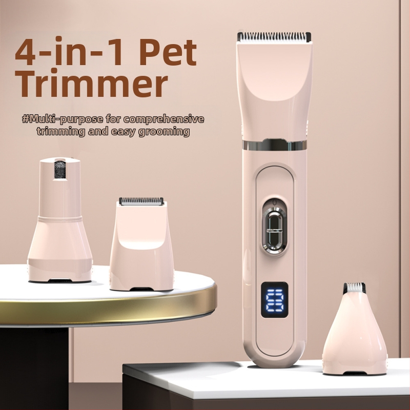 Директни продажби от фабриката, професионален комплект за подстригване на домашни любимци, електрическа машинка за подстригване на домашни любимци, комплект четири в едно за домашни любимци, трансгранична доставка
