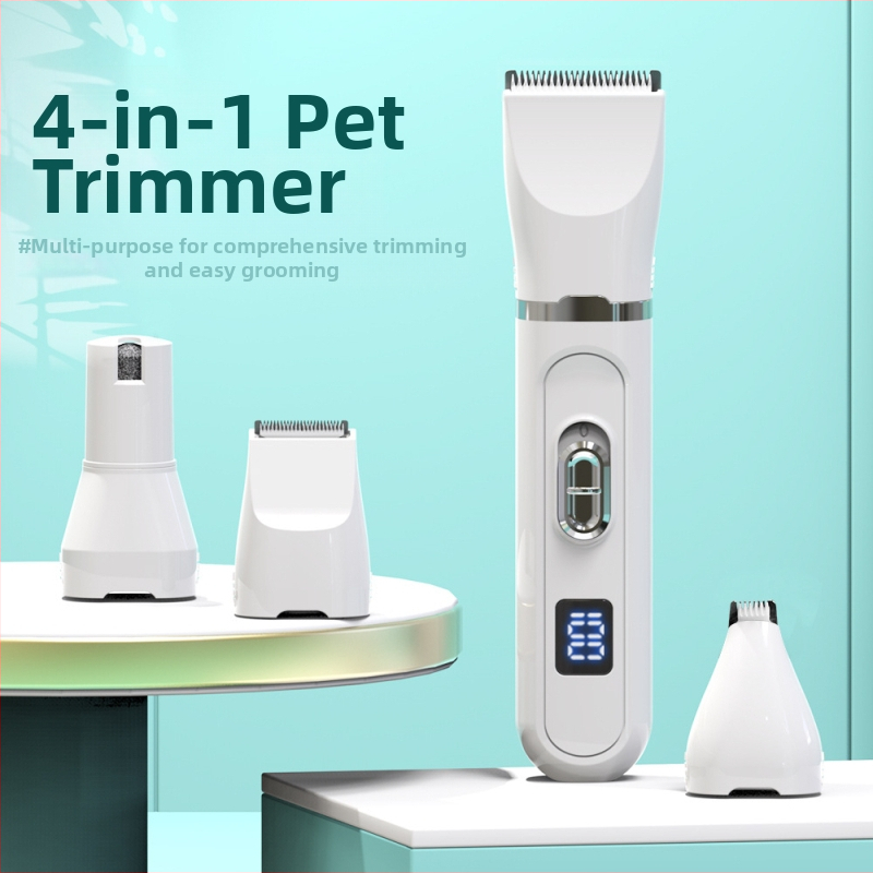 Tehase otsemüük Professionaalne lemmikloomade hoolduskomplekt Elektriline lemmikloomade lõikur Lemmikloomade neli-ühes komplekt Piiriülene tarnimine