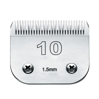 Professionaalselt 10 # 1,5 mm rahvusvahelise universaalse suurusega vahetatavad lemmikloomade käärid A5 teraga loomade kääride peaga