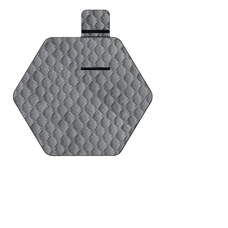 Kuusnurkne aiaga veekindel mustusevastane asenduspadi pestav kaasaskantav kokkupandav lemmikloomade uriinipadi