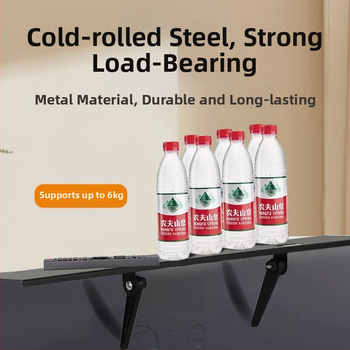 Löögivaba teleri digiboksi hoiuriiul paksendatud külmvaltsitud terasest arvutimonitori ülemise ruuteri kronstein