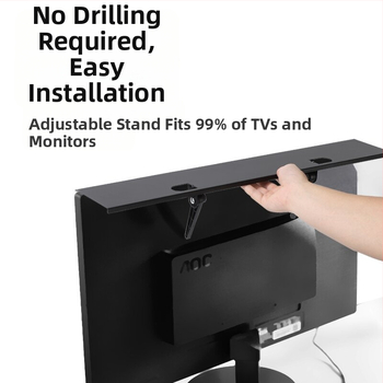 Löögivaba teleri digiboksi hoiuriiul paksendatud külmvaltsitud terasest arvutimonitori ülemise ruuteri kronstein