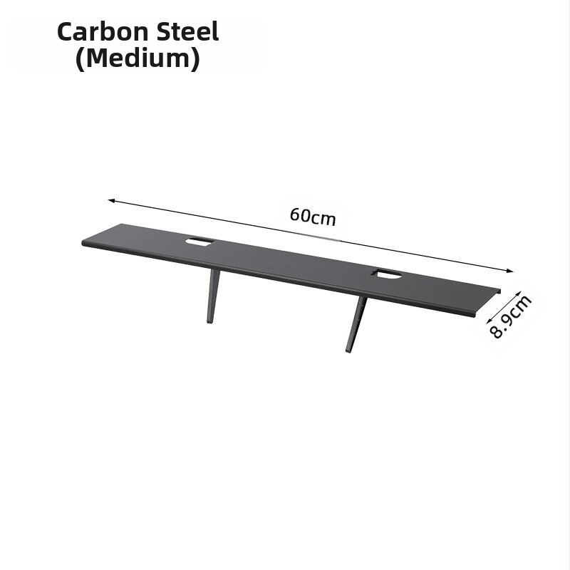 Löögivaba teleri digiboksi hoiuriiul paksendatud külmvaltsitud terasest arvutimonitori ülemise ruuteri kronstein