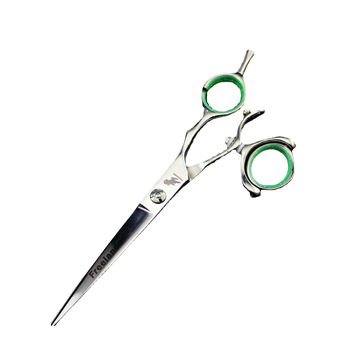 5,5-инчови 6,0-инчови Freelander висококачествени фризьорски ножици с 360-градусова дръжка, плоски ножици, ножици със зъби, тънки ножици, чанта за доставка