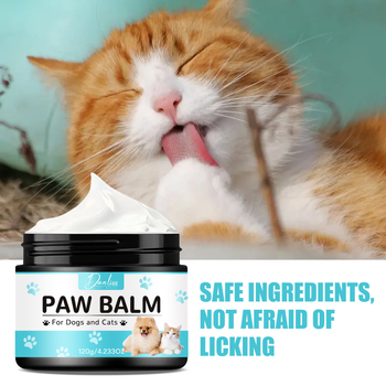 Piiriülene käpakaitsekreem Jalakaitse lihapadjale Käpakaitsekreem koertele ja kassidele Käpahooldus Lemmikloomade jalgade niisutav kreem