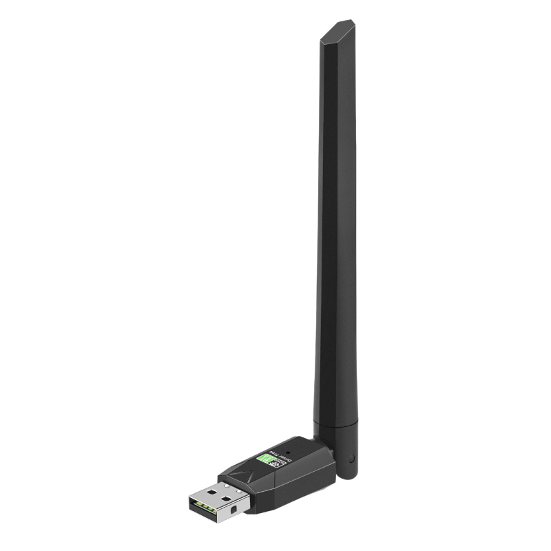 Placă de rețea wireless USB cu dublă frecvență, 650 m, fără driver, adaptor de rețea wireless WiFi 5G pentru computer desktop