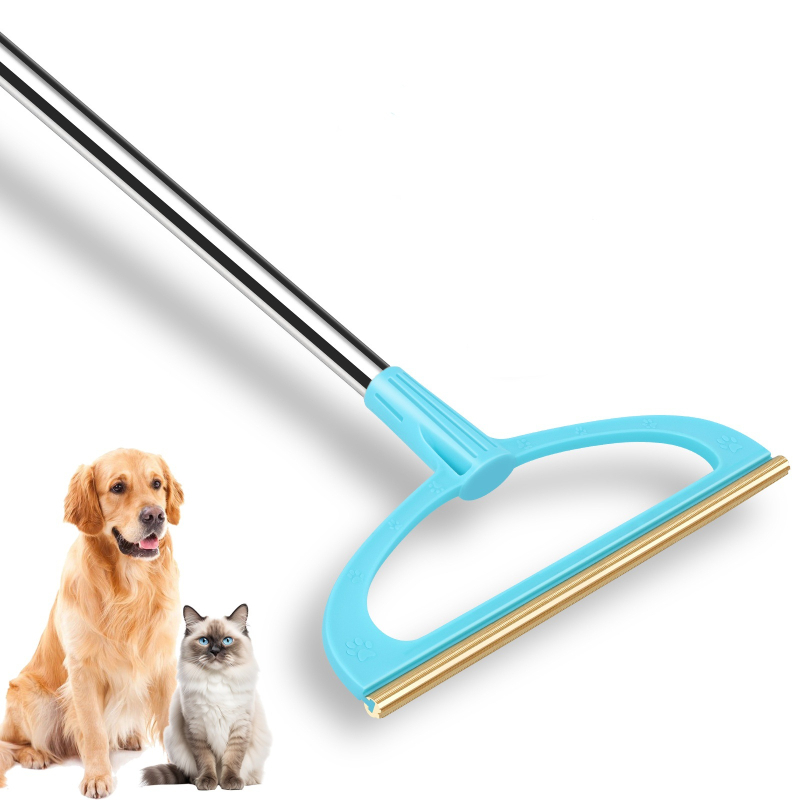 Amazoni patenteeritud uus toode lemmikloomade vaipade karvade eemaldamise mopp karvade eemaldamise artefakti kassi ja koera roostevabast terasest pika käepidemega pardel