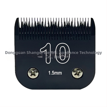 Ψαλίδι κατοικίδιων International Universal Black Titanium 10 # 1.5mm, αντικαταστάσιμο, Universal A5 Series για γάτες και σκύλους