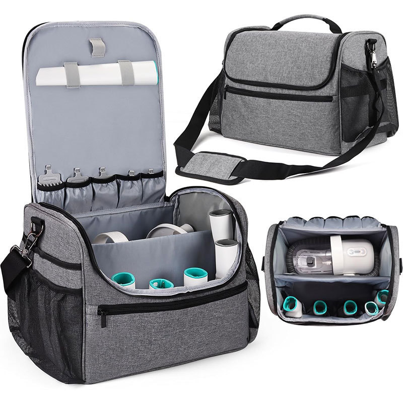 Új kisállat-ápolási kellékek tároló táska kétrétegű, vastagított, multifunkcionális, nagy kapacitású kutyaszervező és tároló táska