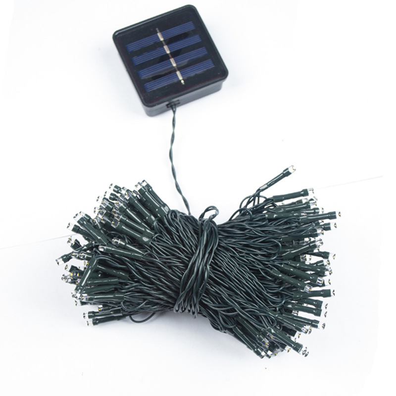 Saulės energija varomos LED girliandos, kiemo dekoravimo šviestuvai, „Gypsophila“ lauko inžinerinis apšvietimas, šventinis LED girliandų didmeninė prekyba