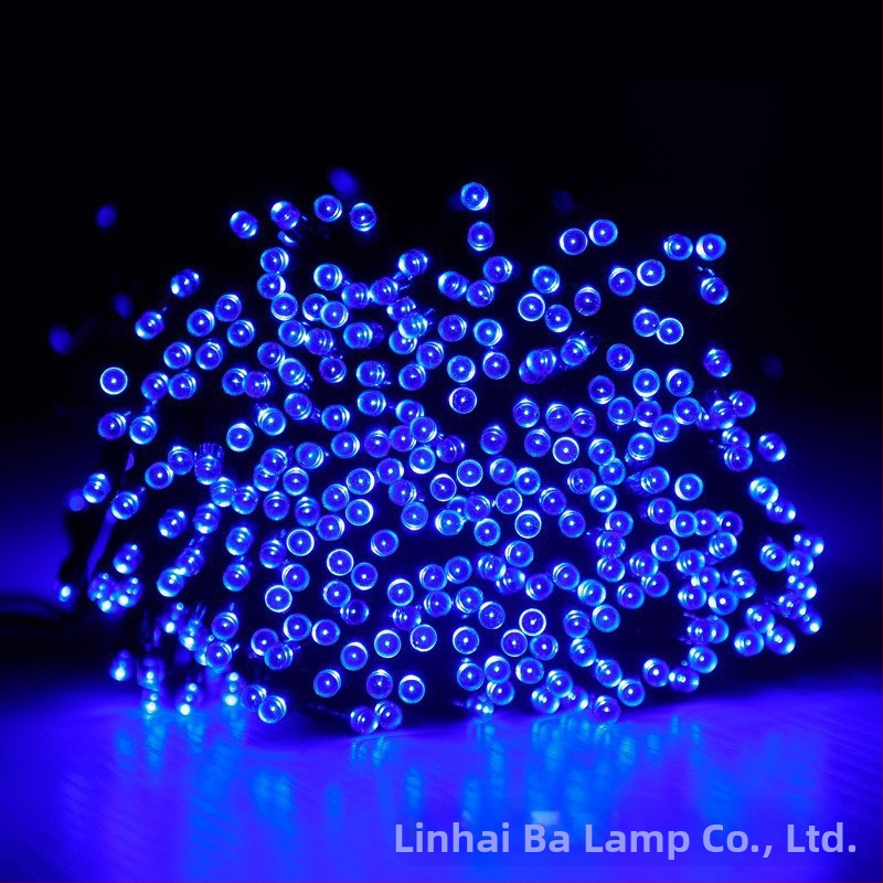 Saulės energija varomos LED girliandos, kiemo dekoravimo šviestuvai, „Gypsophila“ lauko inžinerinis apšvietimas, šventinis LED girliandų didmeninė prekyba