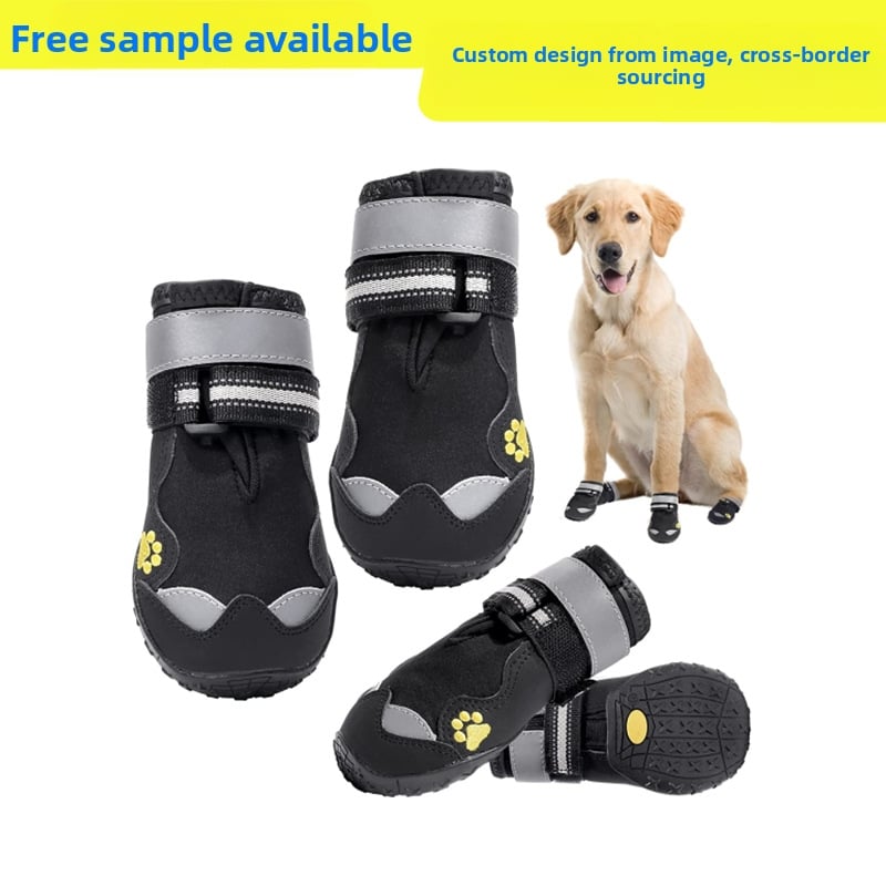 Šaltinių gamintojai, gaminantys šunų batus, tiekiantys tarpvalstybinį tiekimą šunų batams, apsaugantiems nuo vandens purslų, gamina neslystančius naminių gyvūnėlių batus