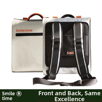 Σακίδιο πλάτης μεταφοράς γάτας Smile Time, φορητό, πτυσσόμενο, εξωτερικού χώρου, μεγάλης χωρητικότητας, αναπνεύσιμο