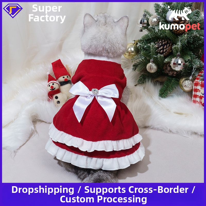 Karácsonyi stílusú kétoldalas polár garbó, gyönyörű strasszos masnival, tortaszoknya, állatruha forrásgyár