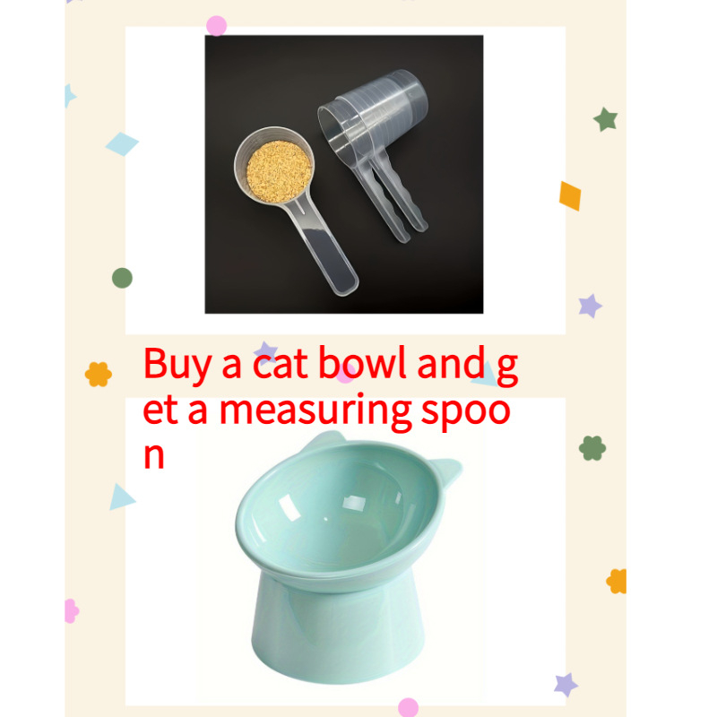 Határokon átnyúló kisállat-etetőtál ferde szájjal, nyakvédő tál, nagy átmérőjű kutyatál-kellékek, univerzális kialakítás macskák és kutyák számára, határokon átnyúló export