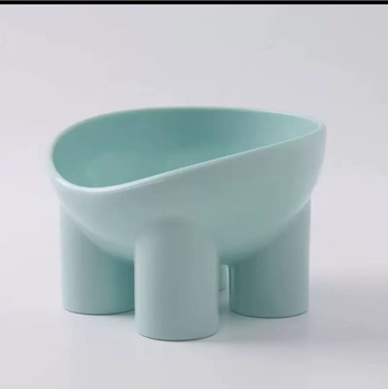 Lemmikloomakauss kassipojale, koerale, joogiveele, elevandi jala kaelakaitsega kauss, ümberminekuvastane plastmassist makroonvärvi kauss