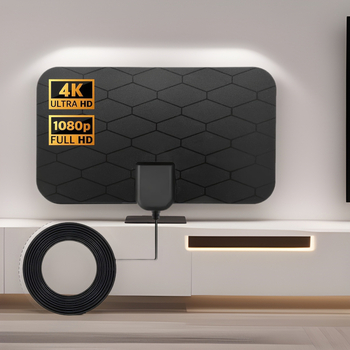 Piiriülese võrgu digitaaltelevisiooni antenn siseruumides kasutatav maapealne digitaalne HD-antenni võimendi 4K 1080P antenn