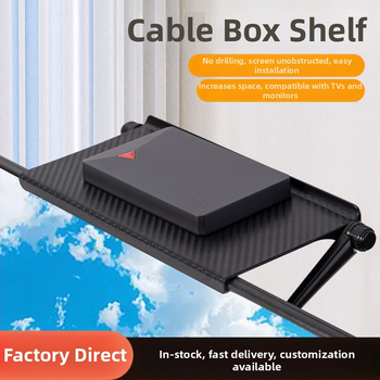 Ruuteri digiboksi WiFi hoiuriiul Uus reguleeritav kodune löögivaba teleri-monitori hoiuriiul