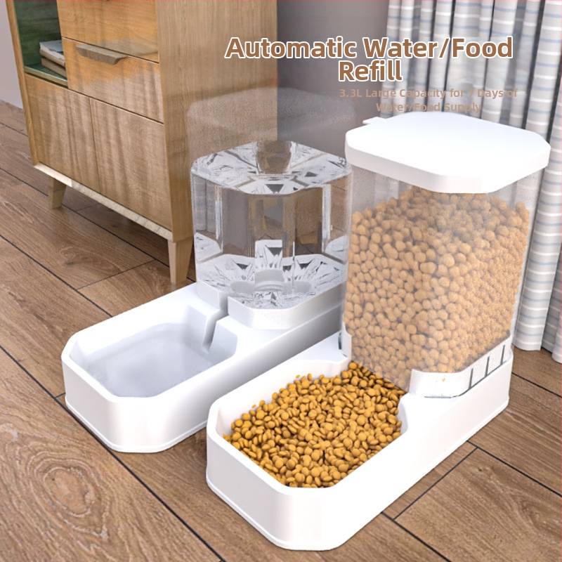 Automaatne lemmikloomasöötja koertele ja kassidele Joogivesi Voolav vesi Ühendamata joogiveevarustus Koerte ja kasside jaoks olulised tarvikud