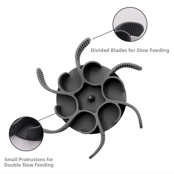 Lassú etető fulladásgátló eszköz kisállatoknak, szilikon fulladásgátló lassú etetőtál tapadókoronggal, univerzális macskáknak és kutyáknak, fulladásgátló, lassú etetés