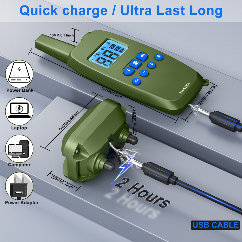 800 méteres távirányítós, újratölthető, vízálló kisállat-áramütés elleni nyakörv vibrációs kutyakiképző ugatásgátlóval