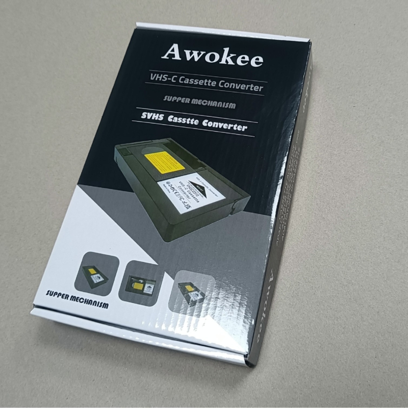 Piiriülene videokasseti VHS-ist VHSC-pooleks konverteerimise adapter (Minidv/Hi8 ei ühildu)