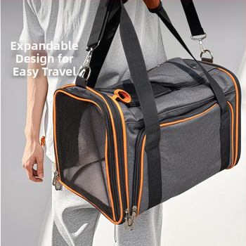 Τσάντα γάτας Outdoor Φορητό σακίδιο πλάτης γάτας Πτυσσόμενη τσάντα κατοικίδιου Επεκτάσιμη φωλιά κατοικίδιου Αναπνέουσα τετράγωνη επεκτάσιμη τσάντα σκύλου