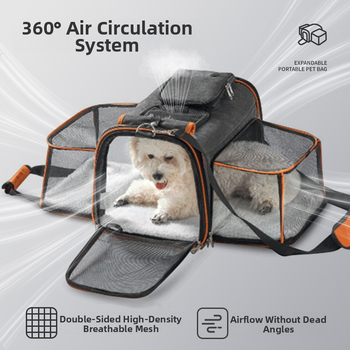 Τσάντα γάτας Outdoor Φορητό σακίδιο πλάτης γάτας Πτυσσόμενη τσάντα κατοικίδιου Επεκτάσιμη φωλιά κατοικίδιου Αναπνέουσα τετράγωνη επεκτάσιμη τσάντα σκύλου