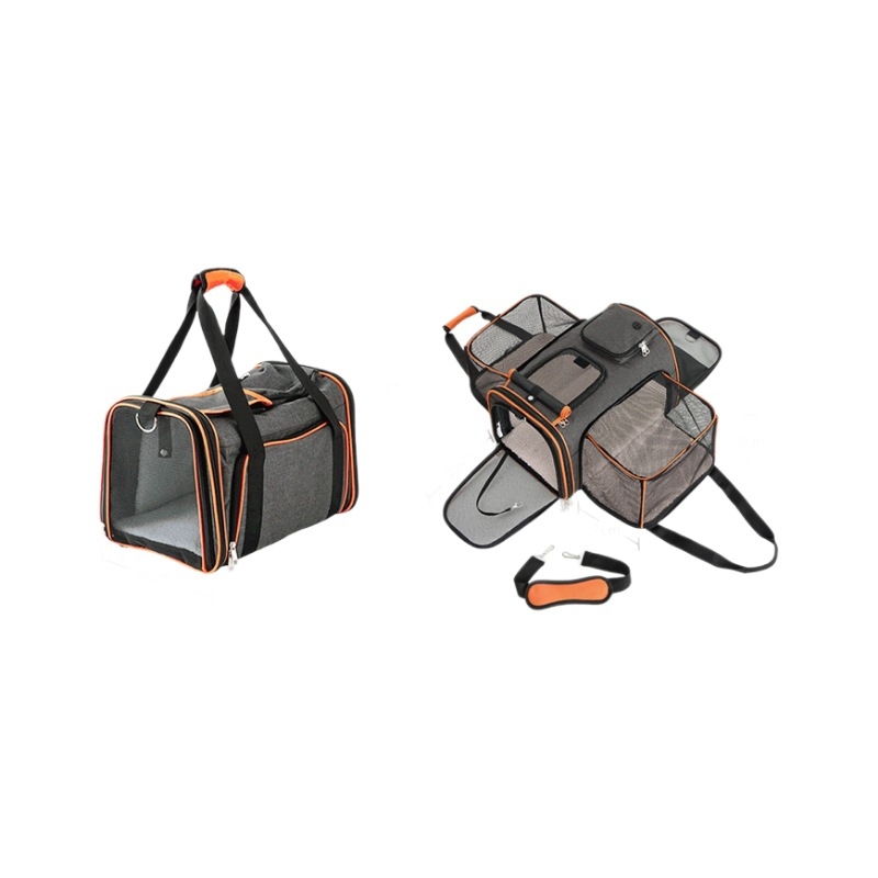 Kassikott Väljaminev kaasaskantav kassi seljakott Kokkupandav lemmikloomakott Laiendatav lemmikloomapesa Hingav ruudukujuline laiendatav koerakott