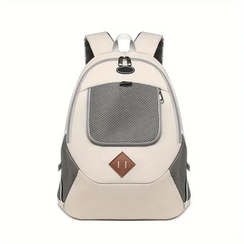 Διασυνοριακό σακίδιο πλάτης για κατοικίδια, προσαρμοσμένο από τον κατασκευαστή, μικρό μέγεθος τσάντας ταξιδιού για σκύλους, μοντέρνα τσάντα ταξιδιού για γάτες με αντίθεση χρώματος